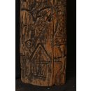 Betsileo Klangbaum und Ruftrommel sehr selten 97 cm ca.1948 AF41