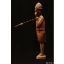 MF396 Skulptur der Atandroy Mann mit Speer = 78 cm