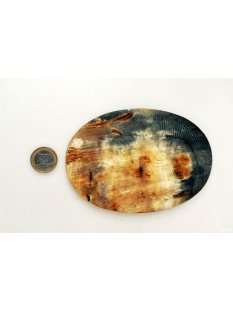 Hornplatten 150 mm 5 Formen  poliert / antik / matt