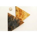 Hornplatten 150 mm 5 Formen  poliert / antik / matt