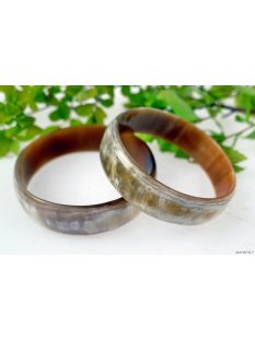 Watussi Horn Armreifen geschlossen 20 mm = Code C 70-75 mm