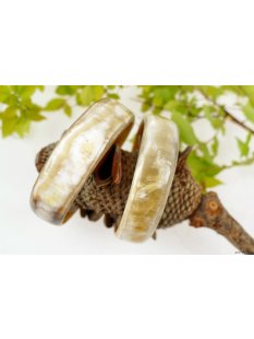 Watussi Horn Armreifen geschlossen 20 mm = Code C 70-75 mm