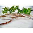 Watussi Horn Armreifen geschlossen 4 mm = Code Y