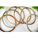 Watussi Horn Armreifen geschlossen 4 mm = Code A 70-75 mm