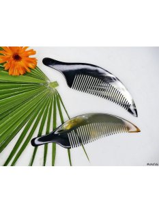 1 x Hornkamm Antonio 18 x 4,5 cm mittelfein = Code C