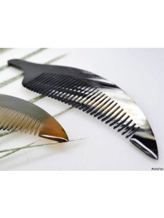 1 x Hornkamm Antonio 18 x 4,5 cm mittelfein = Code C