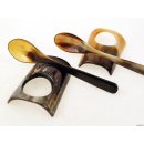 Horn Eierbecher Eierst&auml;nder mit L&ouml;ffel = Code D