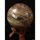 K65 Mikroklin braun Kugel Madagaskar 1220 g D 90 mm