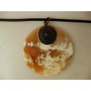 Horn Anh&auml;nger Zara 6 cm in 5 Formen poliert = Code E