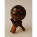 K73 Mikroklin braun Kugel Madagaskar 1025 g D: 95 mm
