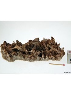 KS199 Kristall Stufe H&auml;matit Quarz 780 g