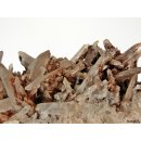 KS199 Kristall Stufe H&auml;matit Quarz 780 g