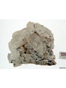 KS115 Bitumenquarz Bergkristall Stinkquarz 2165 g