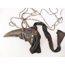 Zauberhorn Mohara ody Nr.1 Amulett und Fetisch der Sakalava 17 cm ca. 1955