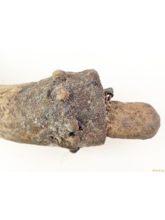 Zauberhorn Mohara ody Nr.4 Amulett und Fetisch der Sakalava 44 cm ca. 1950