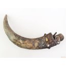 Zauberhorn Mohara ody Nr.11 Amulett und Fetisch der Sakalava 43 cm ca. 1950