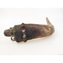 Zauberhorn Mohara ody Nr.11 Amulett und Fetisch der Sakalava 43 cm ca. 1950