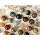 Solitairespiel aus Madagaskar Solit&auml;r mit Edelsteinkugeln 20 mm auf edlem Shiva Eys Brett