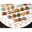 Solitairespiel aus Madagaskar Solit&auml;r mit Edelsteinkugeln 30 mm auf edlem Shiva Eys Brett