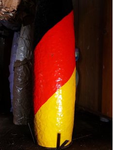 Deko Baobab Baum aus alten &Ouml;lf&auml;ssern 180 cm wetterfest