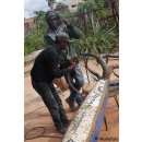 Deko Baobab Baum aus alten &Ouml;lf&auml;ssern 180 cm wetterfest