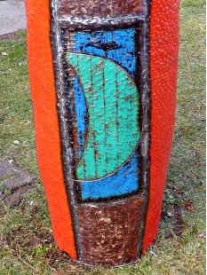 Deko Baobab Baum aus alten &Ouml;lf&auml;ssern 230 cm wetterfest