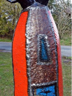 Deko Baobab Baum aus alten &Ouml;lf&auml;ssern 230 cm wetterfest