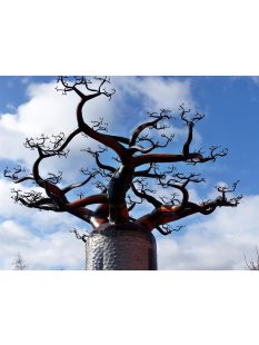 Deko Baobab Baum aus alten &Ouml;lf&auml;ssern 230 cm...