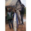 Deko Baobab Baum aus alten &Ouml;lf&auml;ssern 230 cm wetterfest