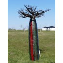 Deko Baobab Baum aus alten &Ouml;lf&auml;ssern 230 cm wetterfest