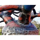 Deko Baobab Baum aus alten &Ouml;lf&auml;ssern 230 cm wetterfest