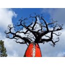 Deko Baobab Baum aus alten &Ouml;lf&auml;ssern 230 cm wetterfest