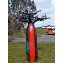 Deko Baobab Baum aus alten &Ouml;lf&auml;ssern 230 cm wetterfest