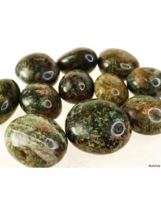 1 kg Handst&uuml;cken Handschmeichler Trommelstein Madagaskar Chalcedon Chrysopras poliert Heilstein Edelstein getrommelt Steinheilkunde