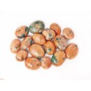 1 kg Handst&uuml;cken Handschmeichler Trommelstein Madagaskar Calcit orange poliert Heilstein Edelstein getrommelt Steinheilkunde