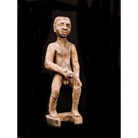 MF360 Skulptur der Sakalava Erotik Penismann 50 cm ca.1960