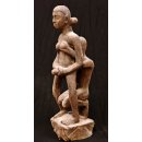 MF375 Skulptur der Sakalava kopulierendes Paar 70 cm ca.1985
