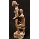 MF375 Skulptur der Sakalava kopulierendes Paar 70 cm ca.1985