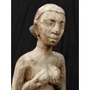 MF375 Skulptur der Sakalava kopulierendes Paar 70 cm ca.1985