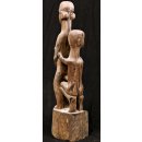 MF375 Skulptur der Sakalava kopulierendes Paar 74 cm ca.1985