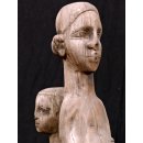 MF375 Skulptur der Sakalava kopulierendes Paar 74 cm ca.1985