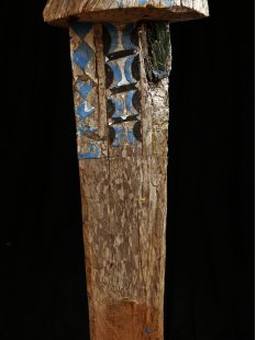 AL210 original und sehr selten AloAlo Grabstele Maroanaka Nr.3 ca. 1950  L&auml;nge 168 cm