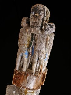 AL210 original und sehr selten AloAlo Grabstele Maroanaka Nr.3 ca. 1950  L&auml;nge 168 cm