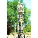 AL216  original und sehr selten AloAlo Grabstele Maroanaka Nr.4 ca. 1950 L&auml;nge 167 cm