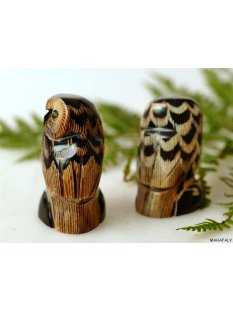 Hornfigur Schleiereule stehend = Code B  4 cm