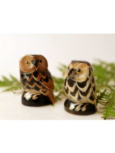 Hornfigur Schleiereule stehend = Code B  4 cm