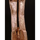 AL112 original AloAlo Grabpfosten Sakalava Frau mit Insektenkopf 155 cm 1940