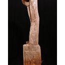 AL112 original AloAlo Grabpfosten Sakalava Frau mit Insektenkopf 155 cm 1940