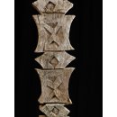 AL217 original AloAlo Grabstele der Mahafaly antik Motorradfahrer 160 cm cm ca. 1950