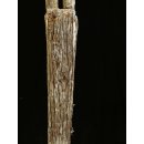 AL225 original AloAlo Grabstele der Sakalava antik nackte Frau und Reiter 215 cm ca. 1960